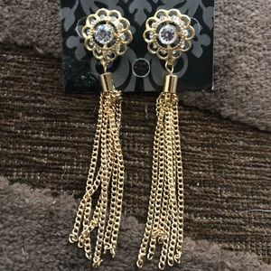 Gold Dangle Earrings